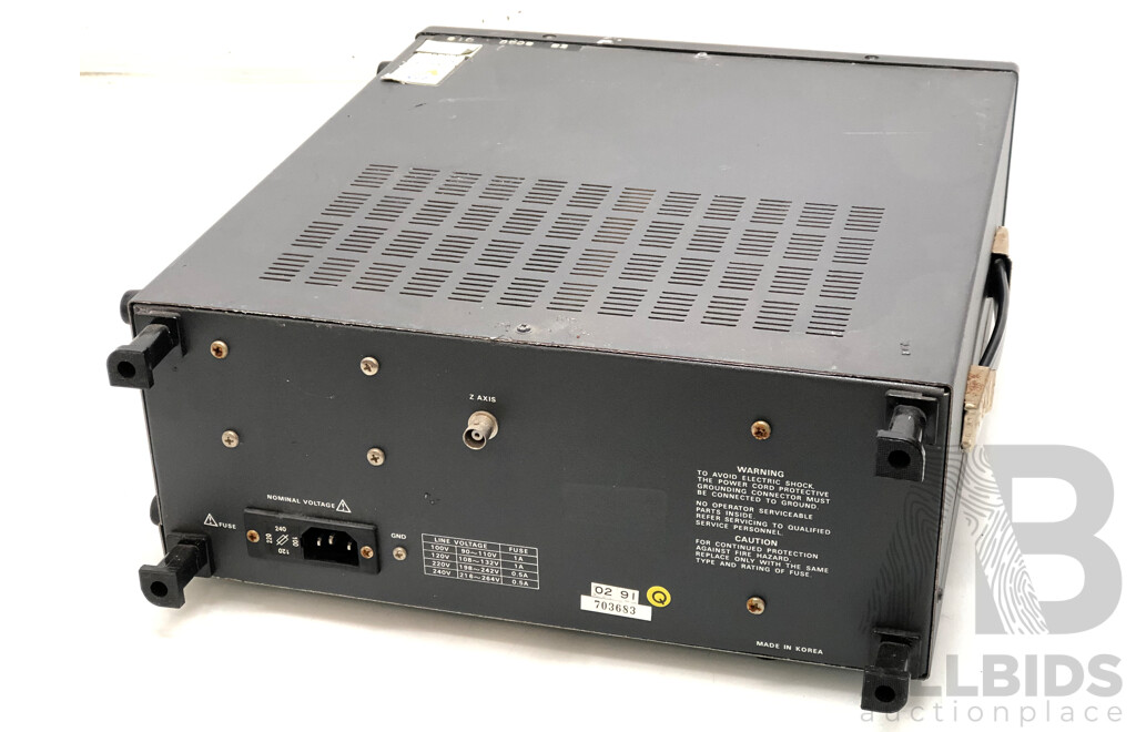 Hung Chang 3502 20MHz Dual Trace Oscilloscope