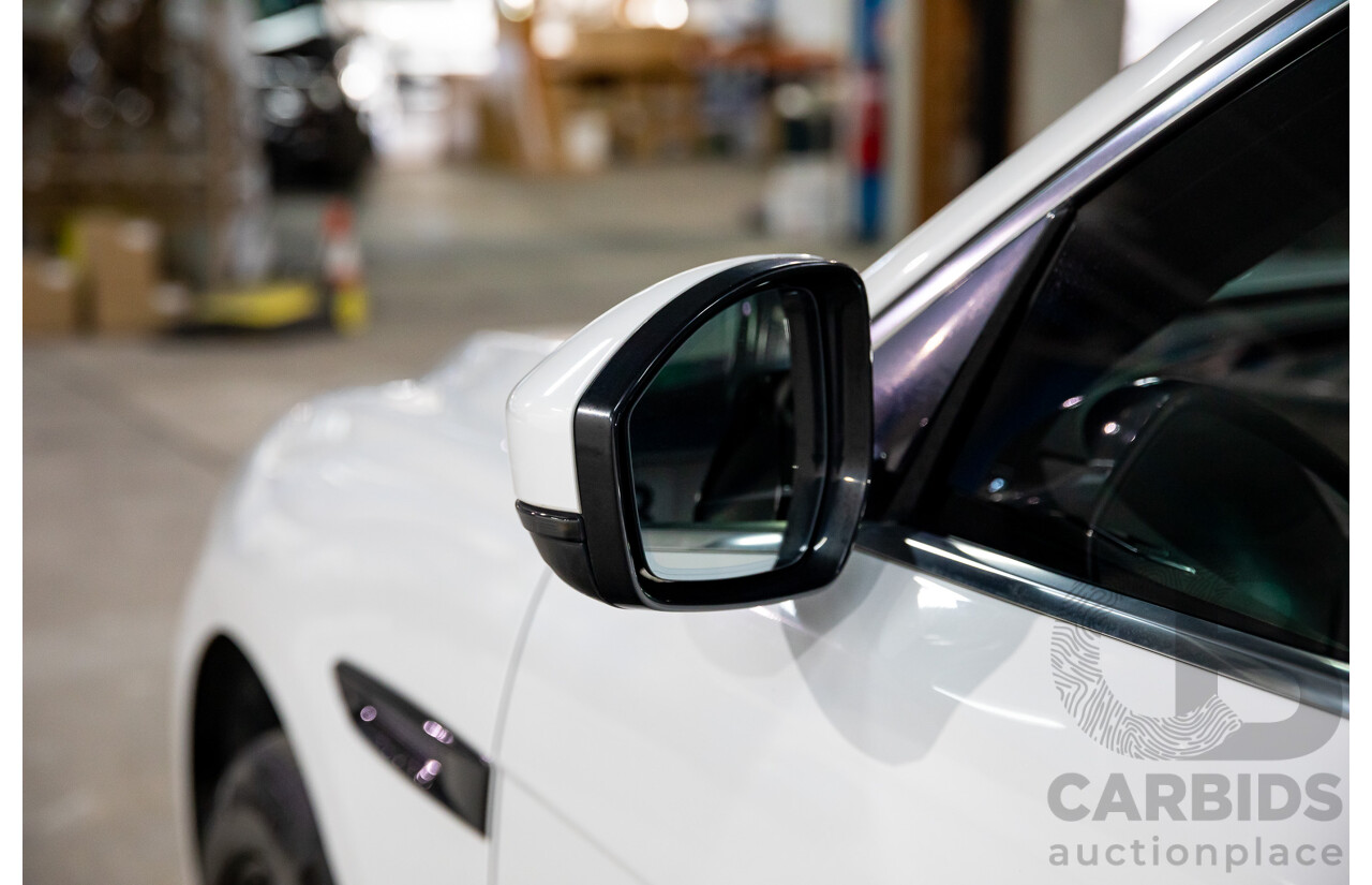 08/2017 Jaguar F-Pace 20d Prestige (AWD) MY18 4d Wagon Fuji White Turbo Diesel 2.0L