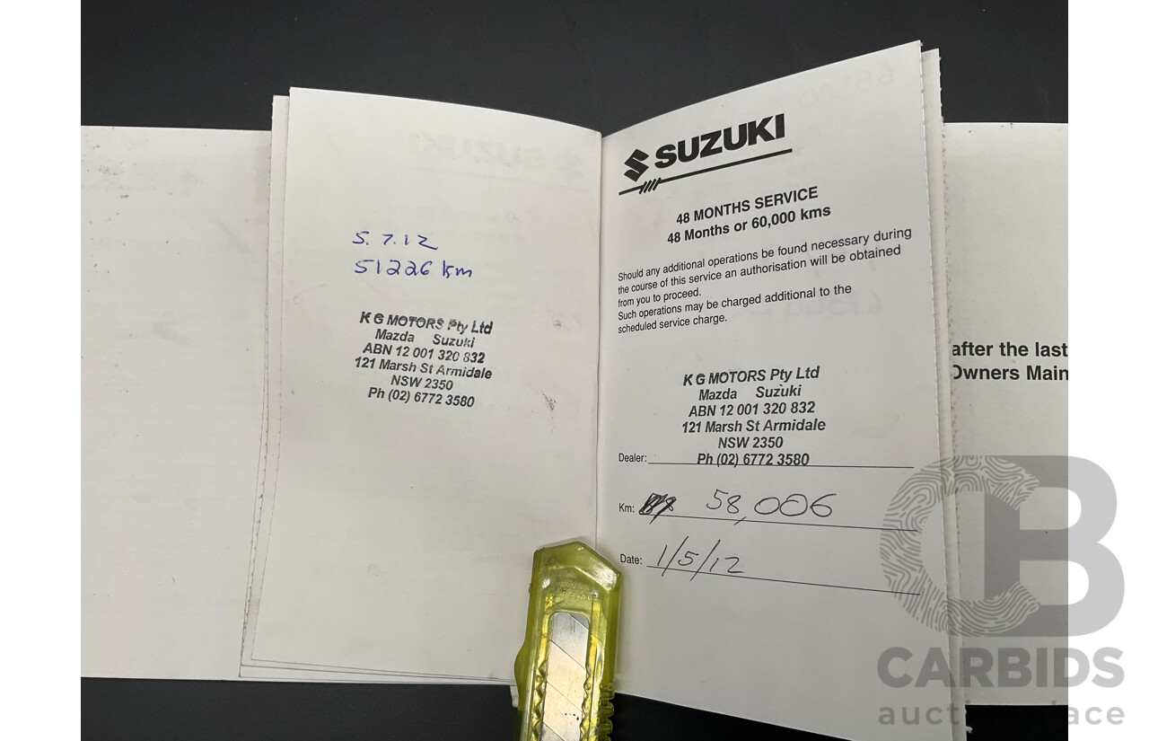 1/2005 Suzuki Liana 4d Sedan Superior White 1.8L