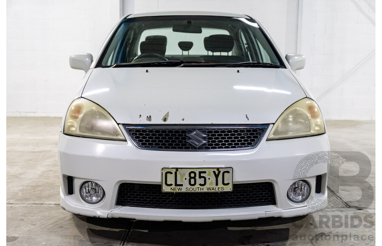 1/2005 Suzuki Liana 4d Sedan Superior White 1.8L
