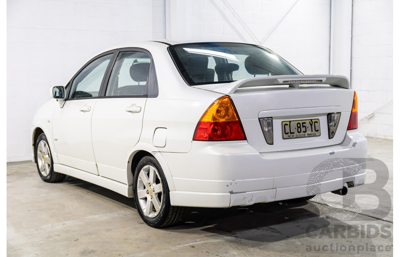 1/2005 Suzuki Liana 4d Sedan Superior White 1.8L