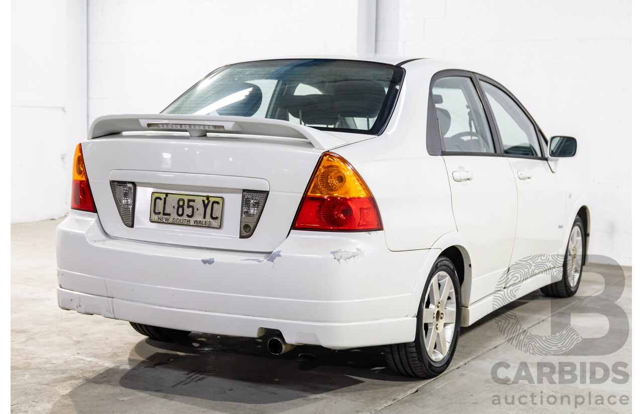 1/2005 Suzuki Liana 4d Sedan Superior White 1.8L