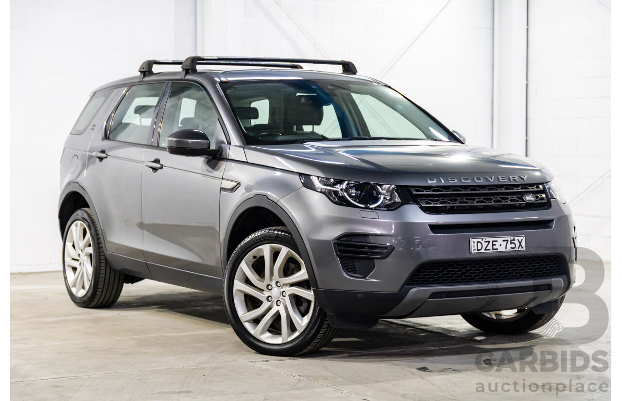 11/2018 Land Rover Discovery Sport SD4 SE  (177kW) 7 SEAT (AWD) L550 MY19 4d Wagon Corris Grey Metallic Turbo Diesel 2.0L