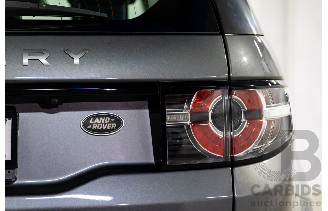 11/2018 Land Rover Discovery Sport SD4 SE  (177kW) 7 SEAT (AWD) L550 MY19 4d Wagon Corris Grey Metallic Turbo Diesel 2.0L
