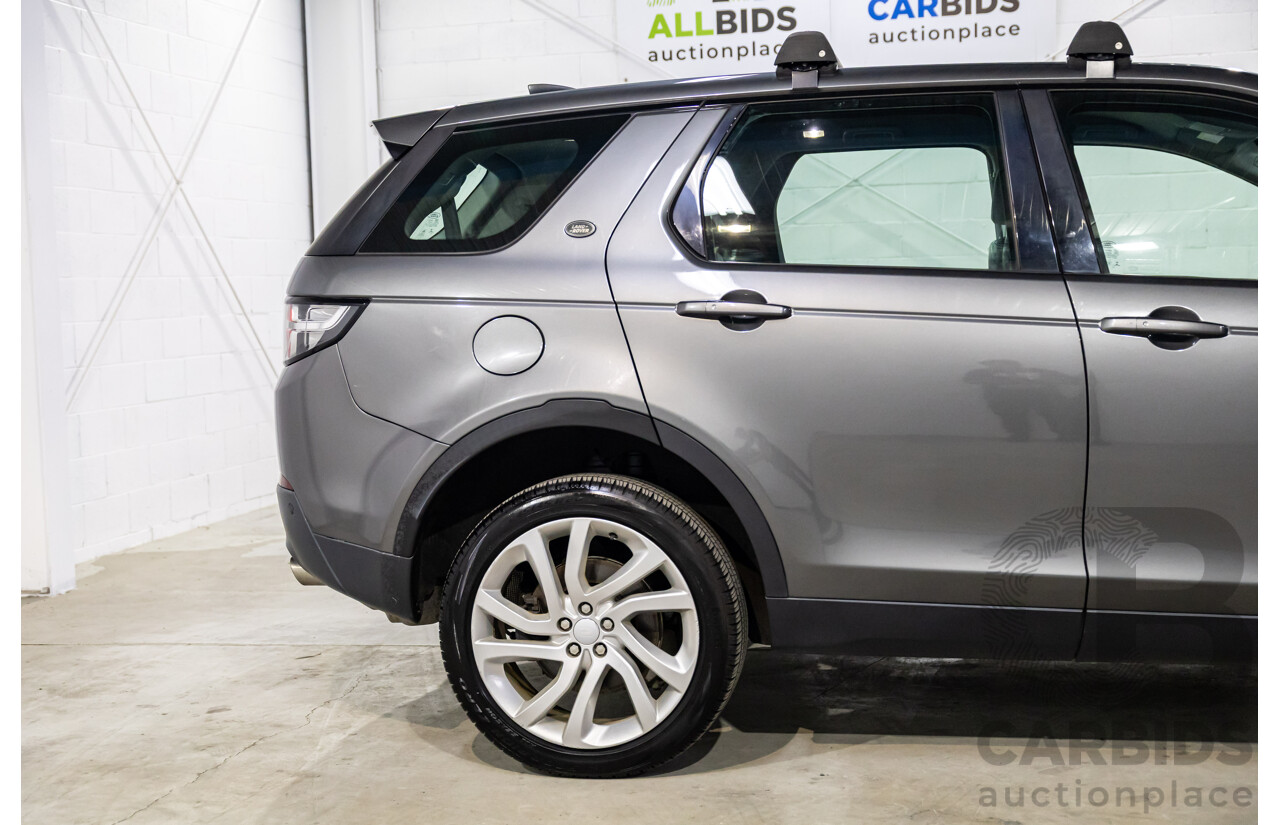 11/2018 Land Rover Discovery Sport SD4 SE  (177kW) 7 SEAT (AWD) L550 MY19 4d Wagon Corris Grey Metallic Turbo Diesel 2.0L