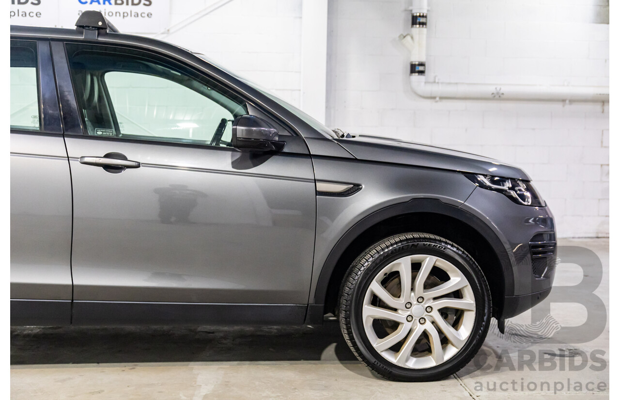 11/2018 Land Rover Discovery Sport SD4 SE  (177kW) 7 SEAT (AWD) L550 MY19 4d Wagon Corris Grey Metallic Turbo Diesel 2.0L