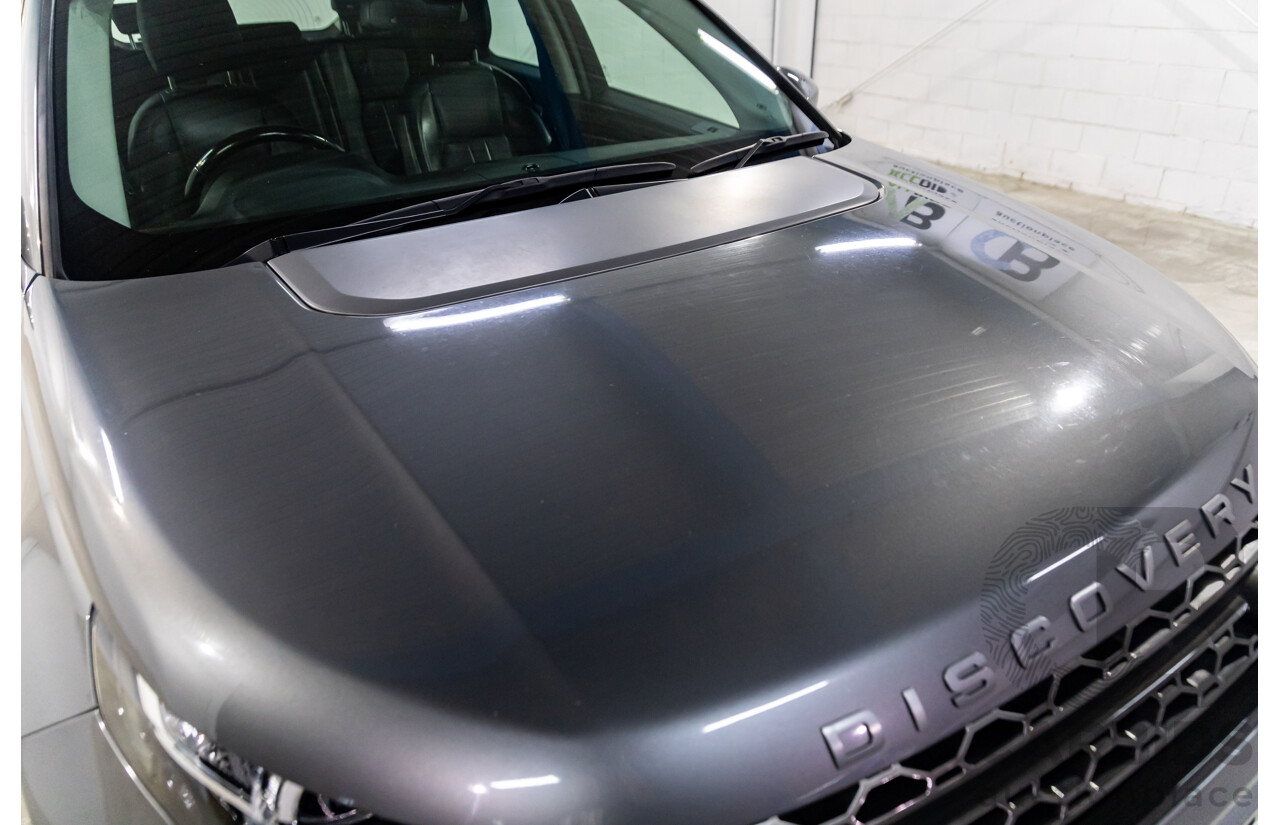 11/2018 Land Rover Discovery Sport SD4 SE  (177kW) 7 SEAT (AWD) L550 MY19 4d Wagon Corris Grey Metallic Turbo Diesel 2.0L