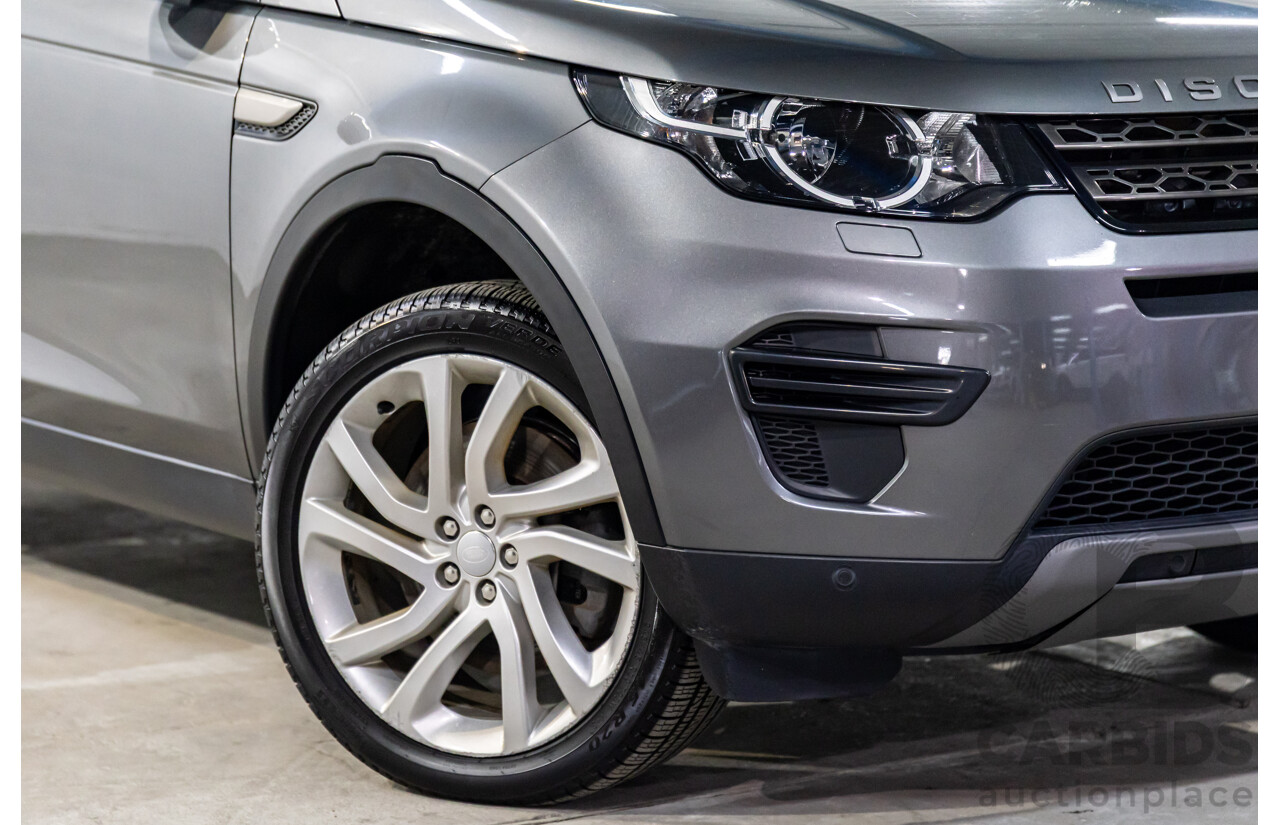 11/2018 Land Rover Discovery Sport SD4 SE  (177kW) 7 SEAT (AWD) L550 MY19 4d Wagon Corris Grey Metallic Turbo Diesel 2.0L