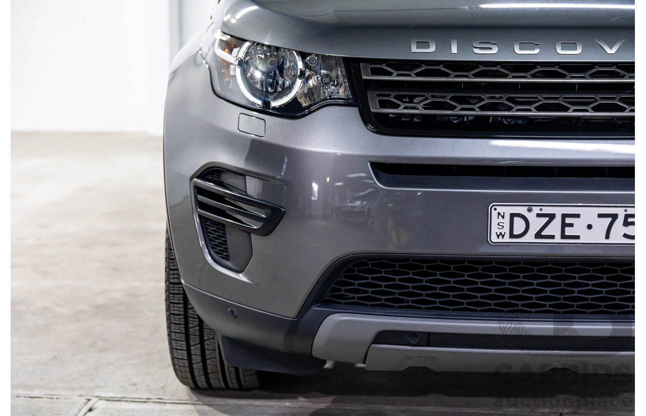 11/2018 Land Rover Discovery Sport SD4 SE  (177kW) 7 SEAT (AWD) L550 MY19 4d Wagon Corris Grey Metallic Turbo Diesel 2.0L
