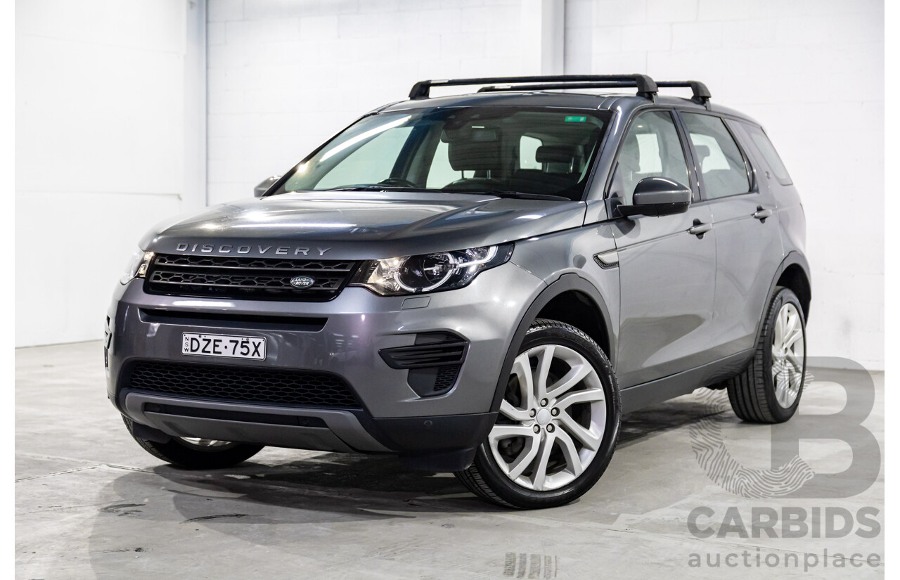 11/2018 Land Rover Discovery Sport SD4 SE  (177kW) 7 SEAT (AWD) L550 MY19 4d Wagon Corris Grey Metallic Turbo Diesel 2.0L
