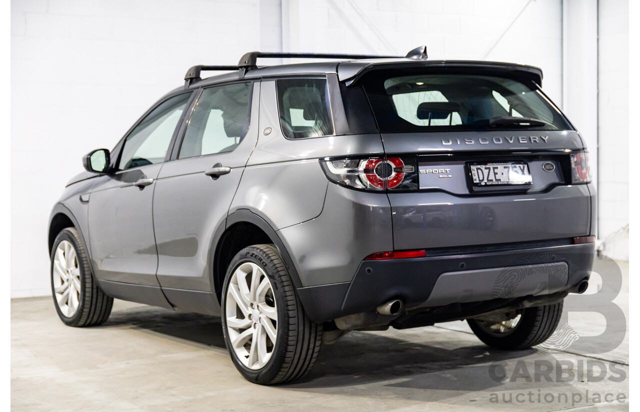 11/2018 Land Rover Discovery Sport SD4 SE  (177kW) 7 SEAT (AWD) L550 MY19 4d Wagon Corris Grey Metallic Turbo Diesel 2.0L
