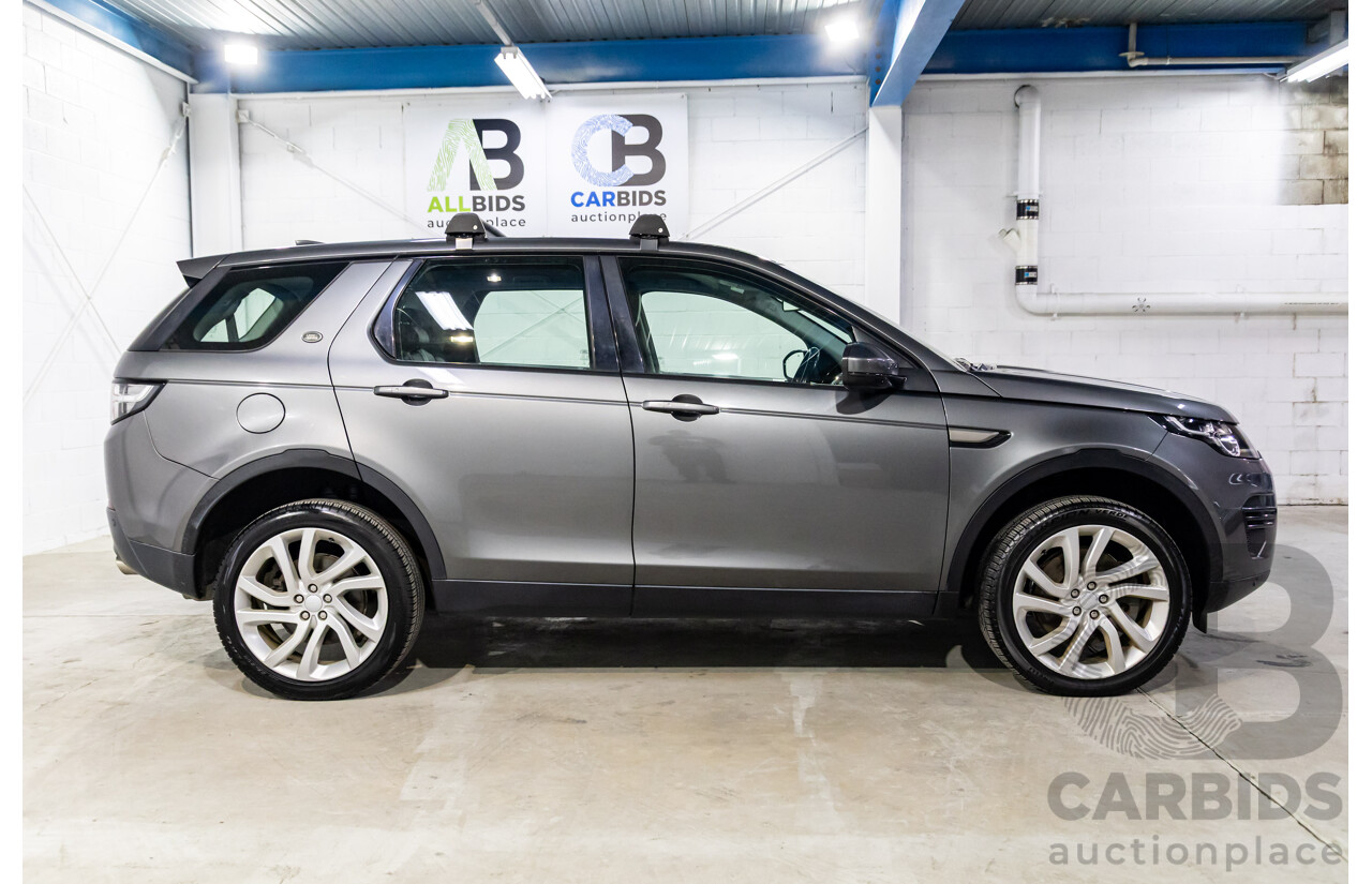 11/2018 Land Rover Discovery Sport SD4 SE  (177kW) 7 SEAT (AWD) L550 MY19 4d Wagon Corris Grey Metallic Turbo Diesel 2.0L