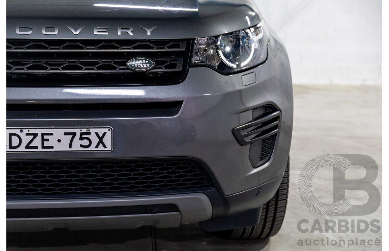 11/2018 Land Rover Discovery Sport SD4 SE  (177kW) 7 SEAT (AWD) L550 MY19 4d Wagon Corris Grey Metallic Turbo Diesel 2.0L