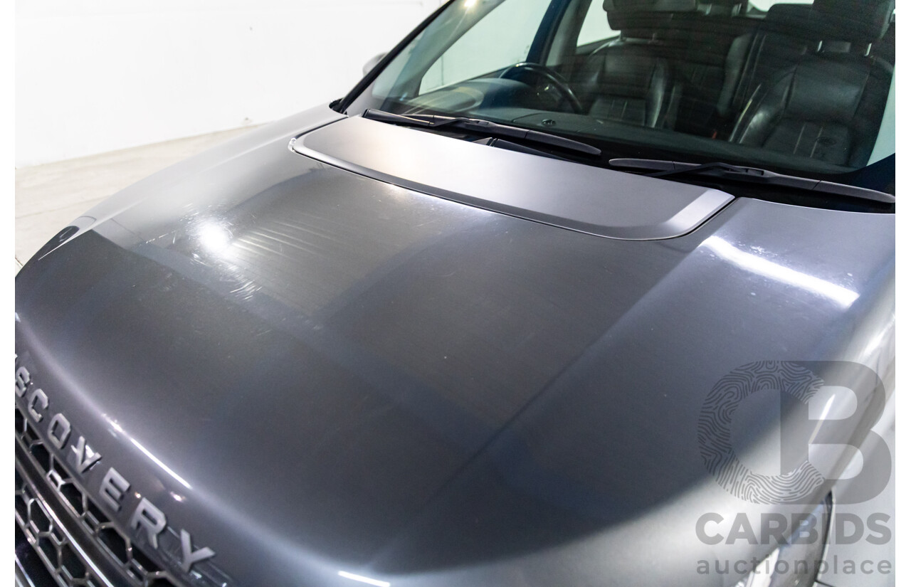 11/2018 Land Rover Discovery Sport SD4 SE  (177kW) 7 SEAT (AWD) L550 MY19 4d Wagon Corris Grey Metallic Turbo Diesel 2.0L