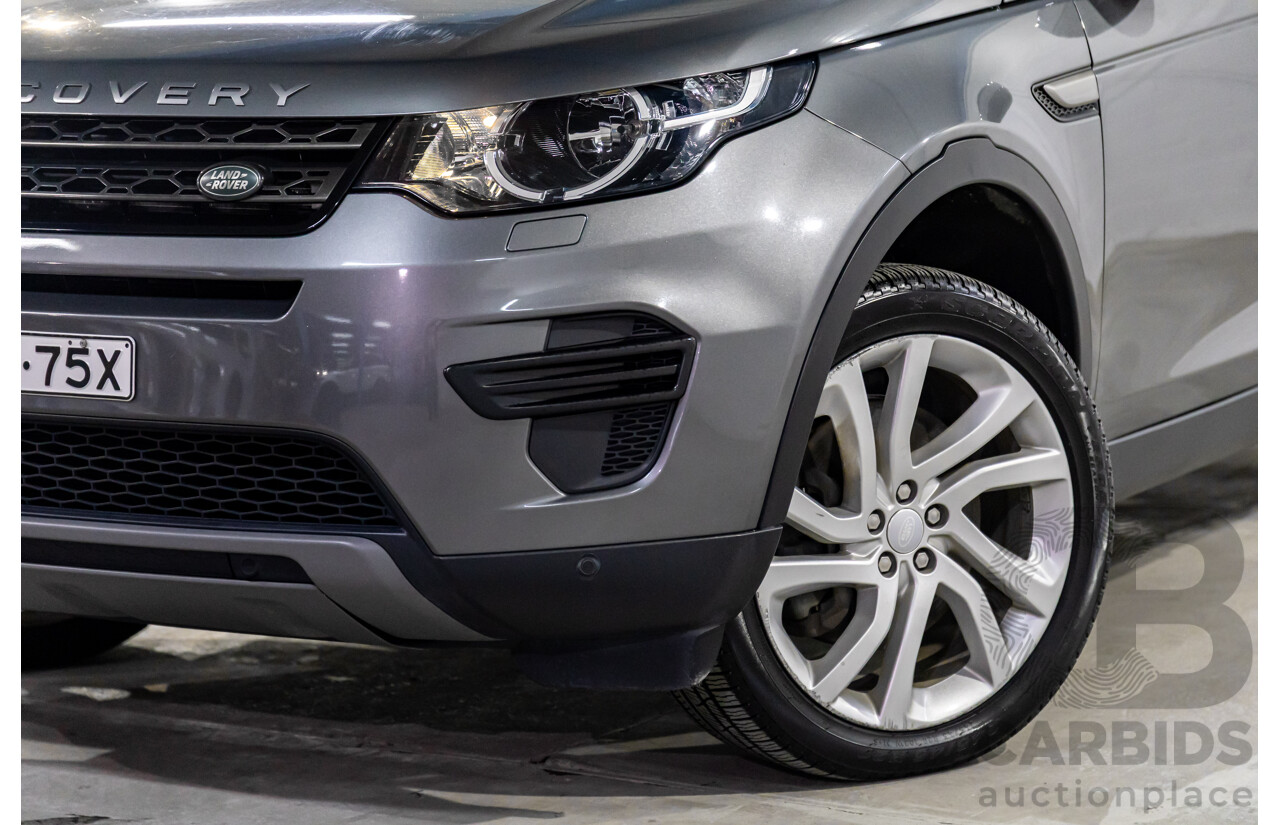 11/2018 Land Rover Discovery Sport SD4 SE  (177kW) 7 SEAT (AWD) L550 MY19 4d Wagon Corris Grey Metallic Turbo Diesel 2.0L