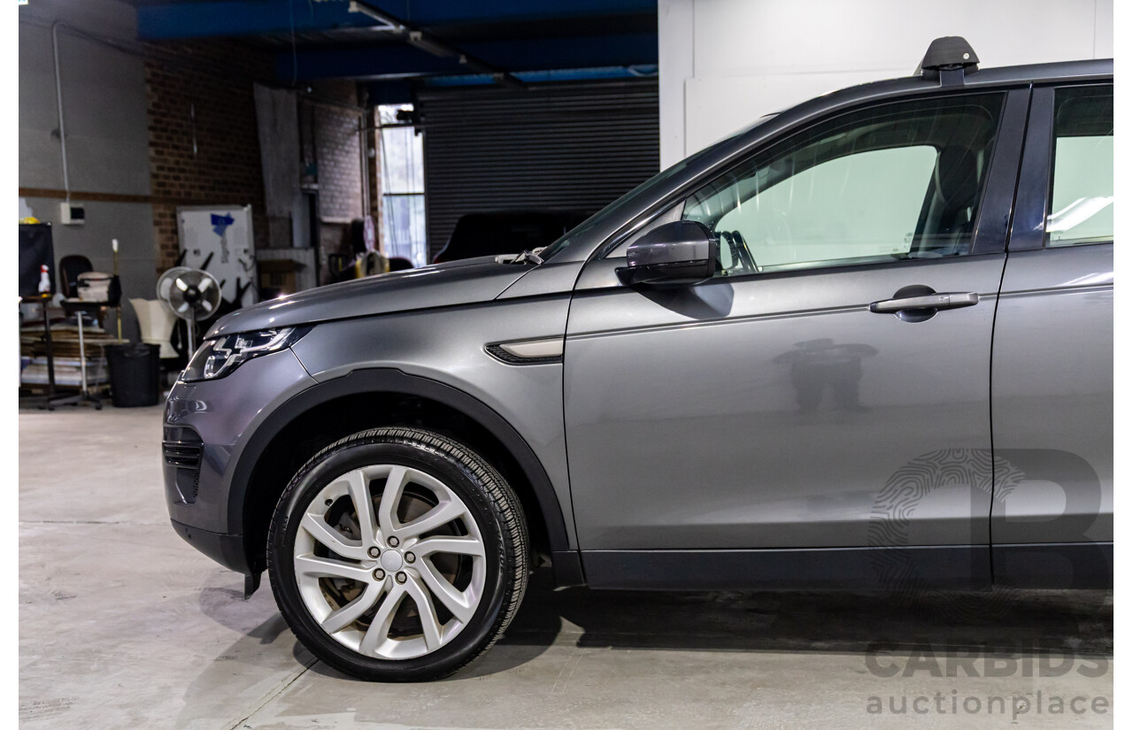 11/2018 Land Rover Discovery Sport SD4 SE  (177kW) 7 SEAT (AWD) L550 MY19 4d Wagon Corris Grey Metallic Turbo Diesel 2.0L