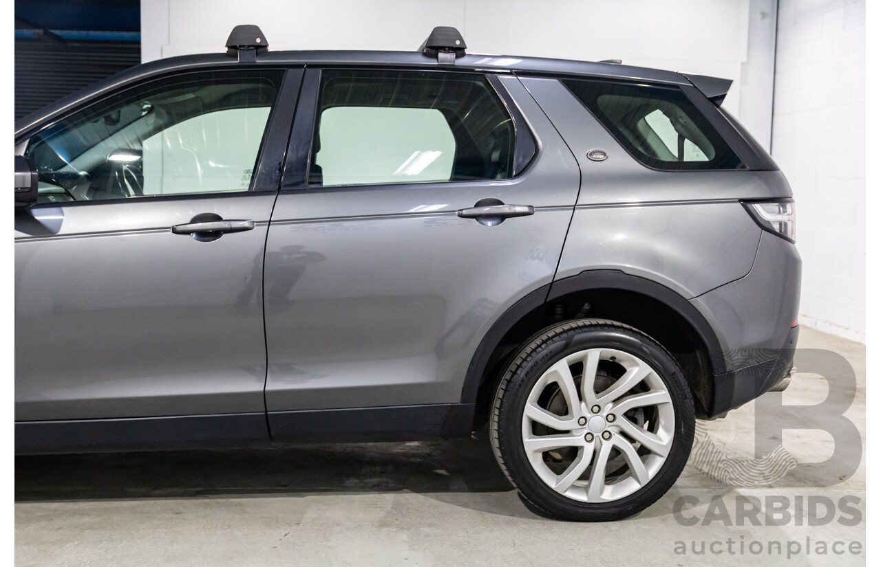 11/2018 Land Rover Discovery Sport SD4 SE  (177kW) 7 SEAT (AWD) L550 MY19 4d Wagon Corris Grey Metallic Turbo Diesel 2.0L