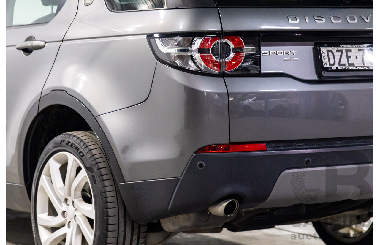 11/2018 Land Rover Discovery Sport SD4 SE  (177kW) 7 SEAT (AWD) L550 MY19 4d Wagon Corris Grey Metallic Turbo Diesel 2.0L