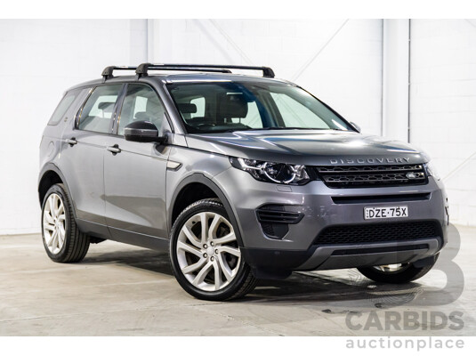 11/2018 Land Rover Discovery Sport SD4 SE  (177kW) 7 SEAT (AWD) L550 MY19 4d Wagon Corris Grey Metallic Turbo Diesel 2.0L