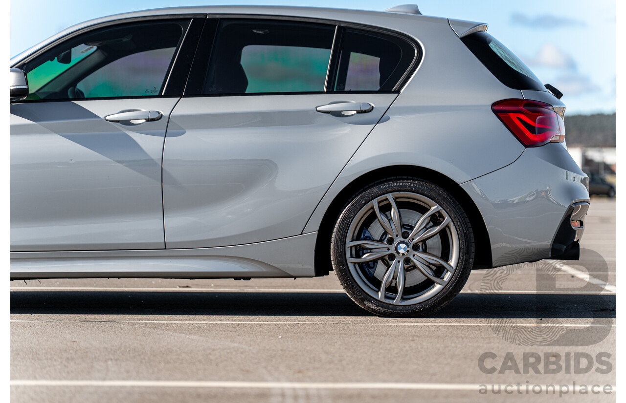 10/2016 BMW M140i LCI F20 4d Hatch Glacier Silver Metallic Turbo 3.0L