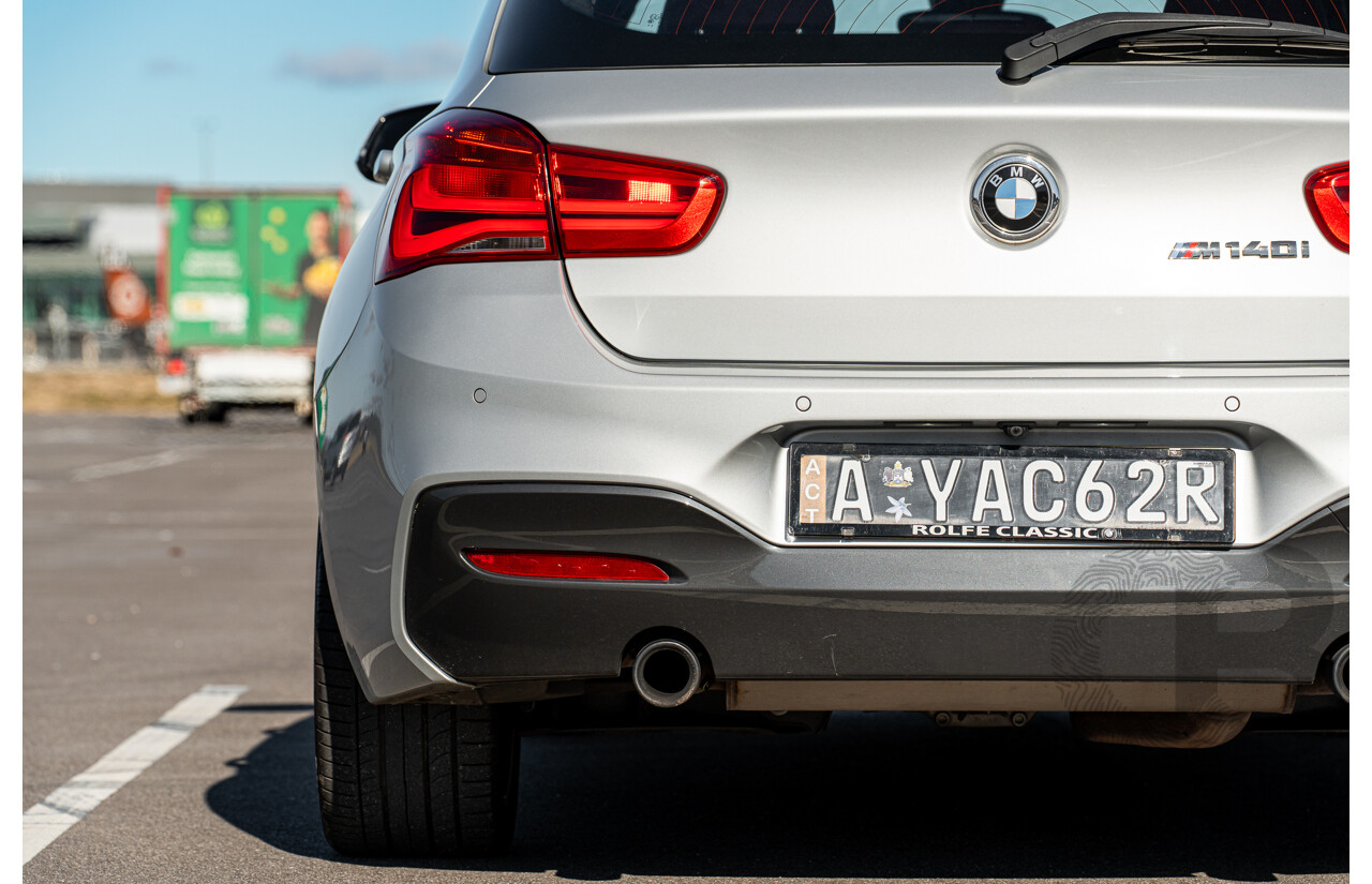 10/2016 BMW M140i LCI F20 4d Hatch Glacier Silver Metallic Turbo 3.0L