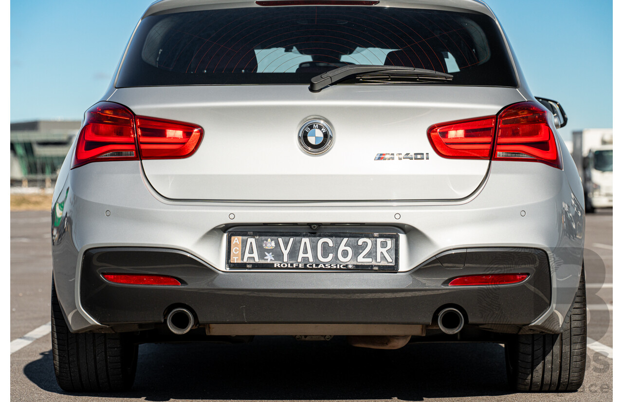 10/2016 BMW M140i LCI F20 4d Hatch Glacier Silver Metallic Turbo 3.0L