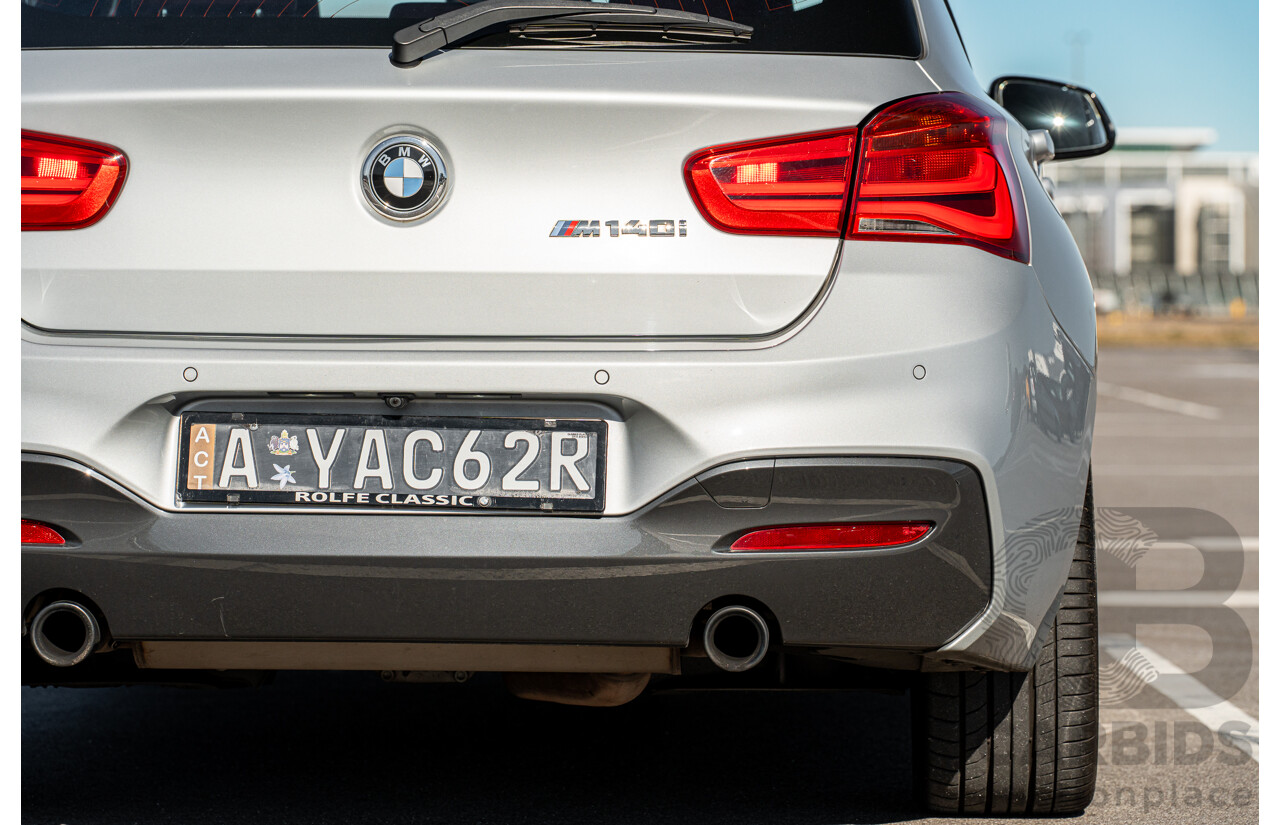 10/2016 BMW M140i LCI F20 4d Hatch Glacier Silver Metallic Turbo 3.0L