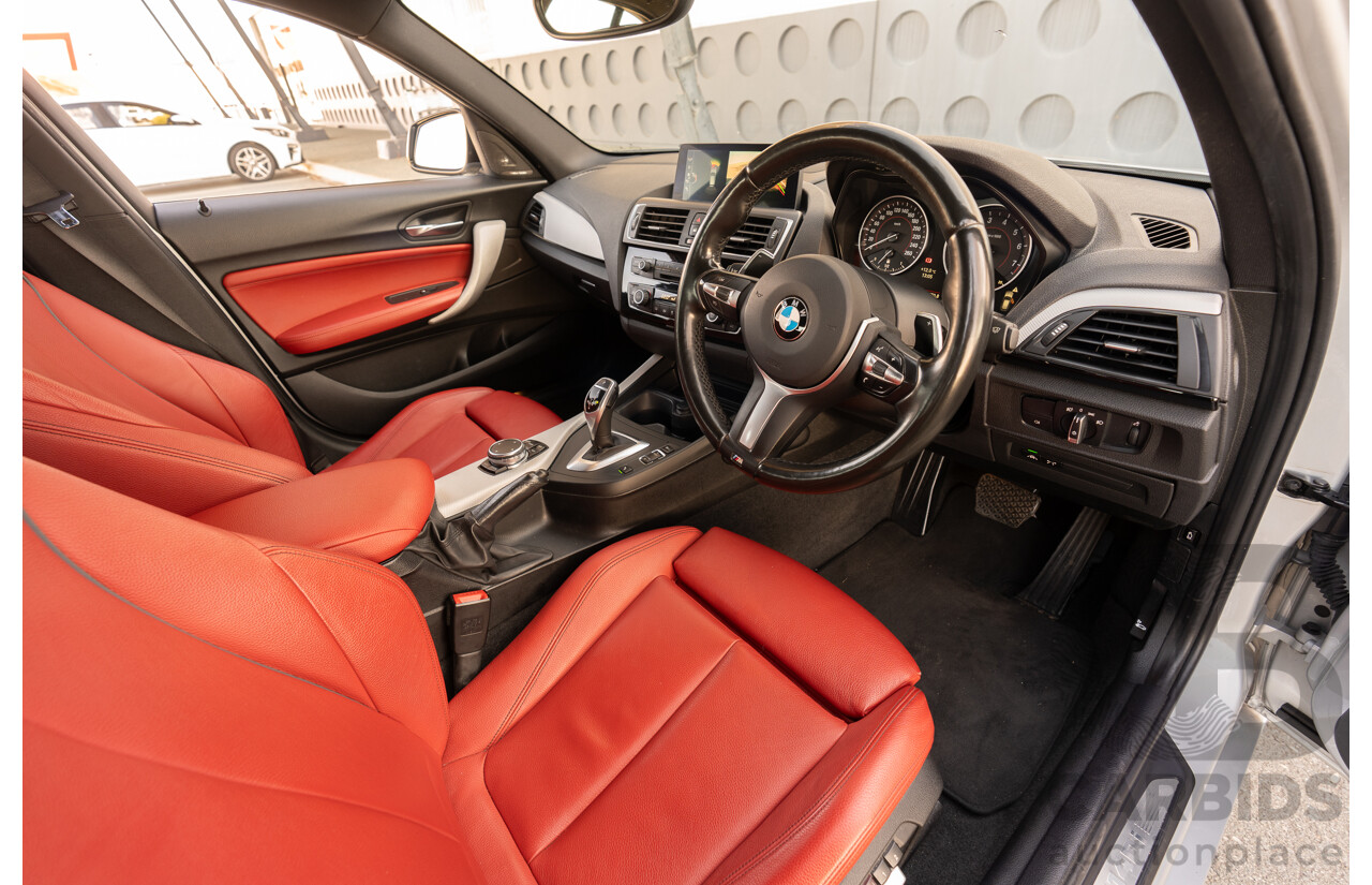 10/2016 BMW M140i LCI F20 4d Hatch Glacier Silver Metallic Turbo 3.0L