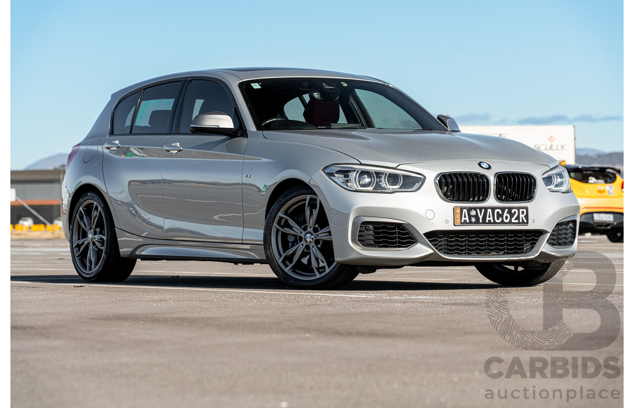 10/2016 BMW M140i LCI F20 4d Hatch Glacier Silver Metallic Turbo 3.0L