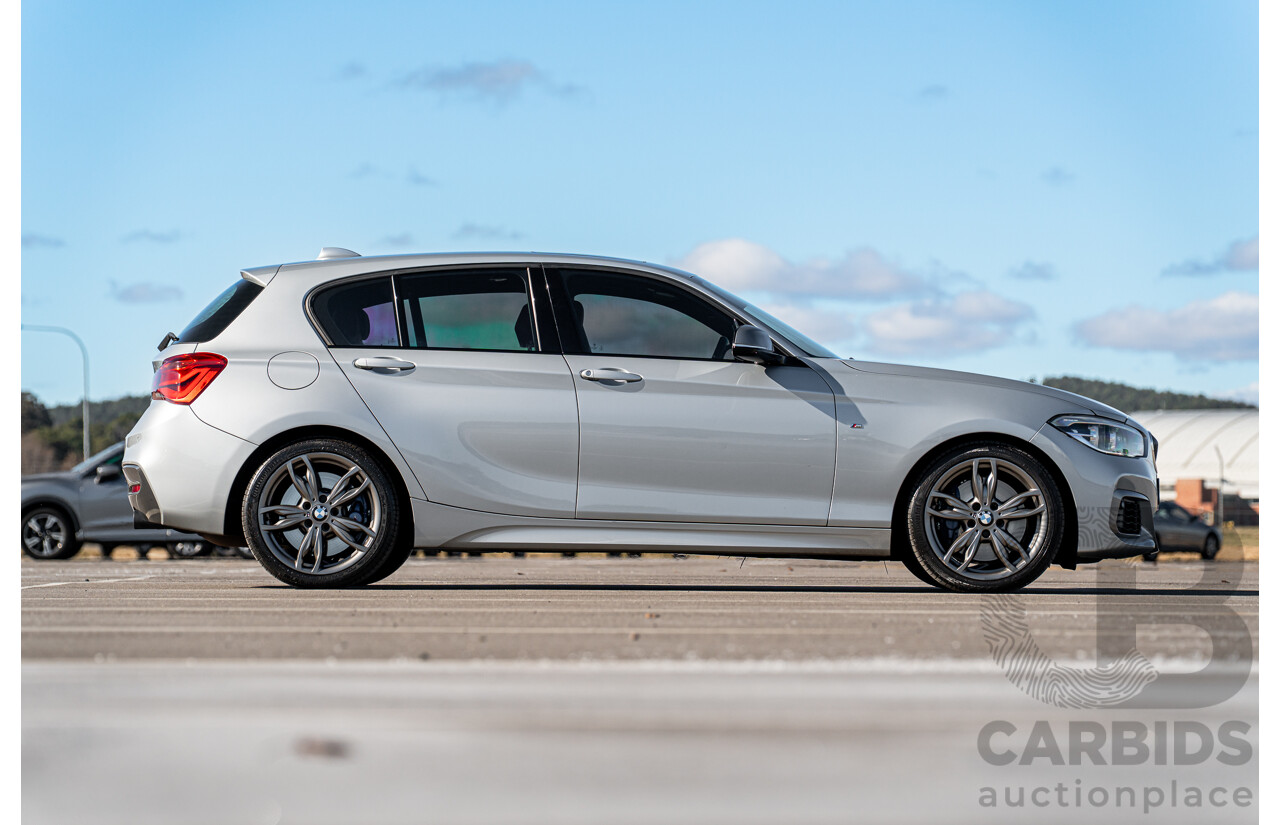 10/2016 BMW M140i LCI F20 4d Hatch Glacier Silver Metallic Turbo 3.0L