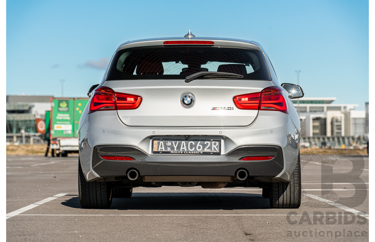 10/2016 BMW M140i LCI F20 4d Hatch Glacier Silver Metallic Turbo 3.0L