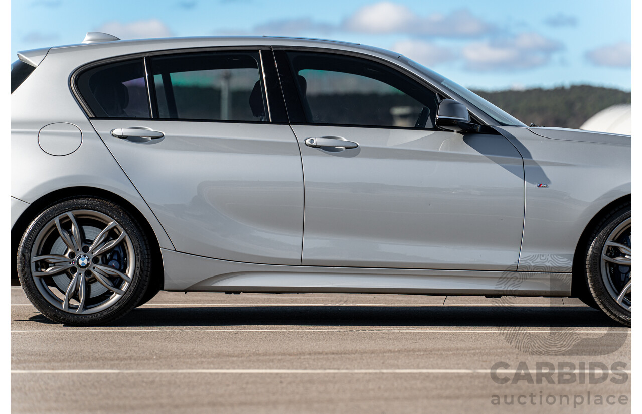 10/2016 BMW M140i LCI F20 4d Hatch Glacier Silver Metallic Turbo 3.0L