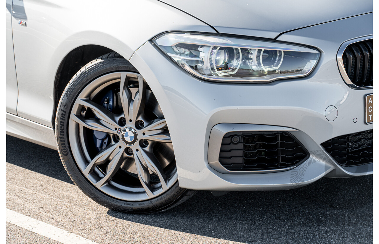 10/2016 BMW M140i LCI F20 4d Hatch Glacier Silver Metallic Turbo 3.0L