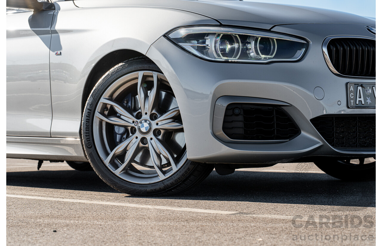 10/2016 BMW M140i LCI F20 4d Hatch Glacier Silver Metallic Turbo 3.0L