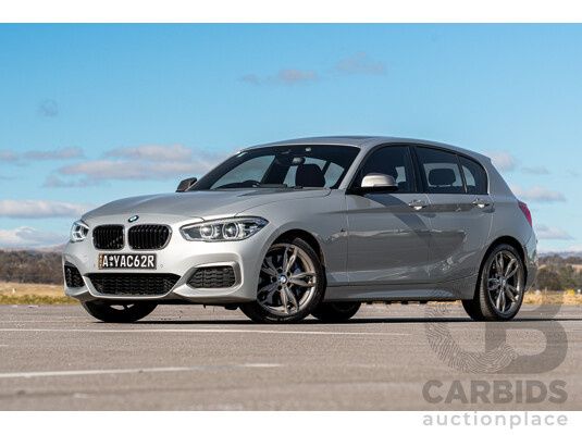 10/2016 BMW M140i LCI F20 4d Hatch Glacier Silver Metallic Turbo 3.0L