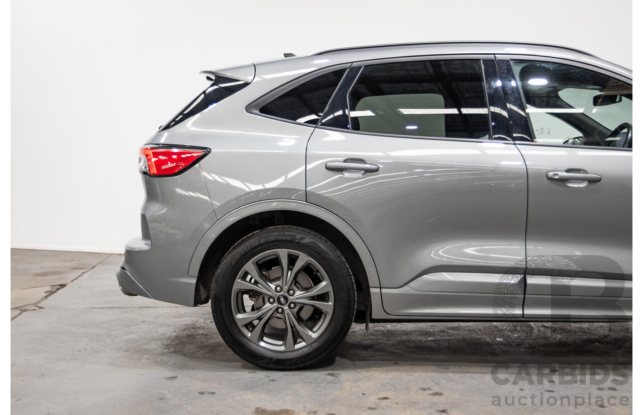 02/2021 Ford Escape ST-LINE (AWD) ZH MY21.25 4D Wagon Solar Silver Turbo 2.0L