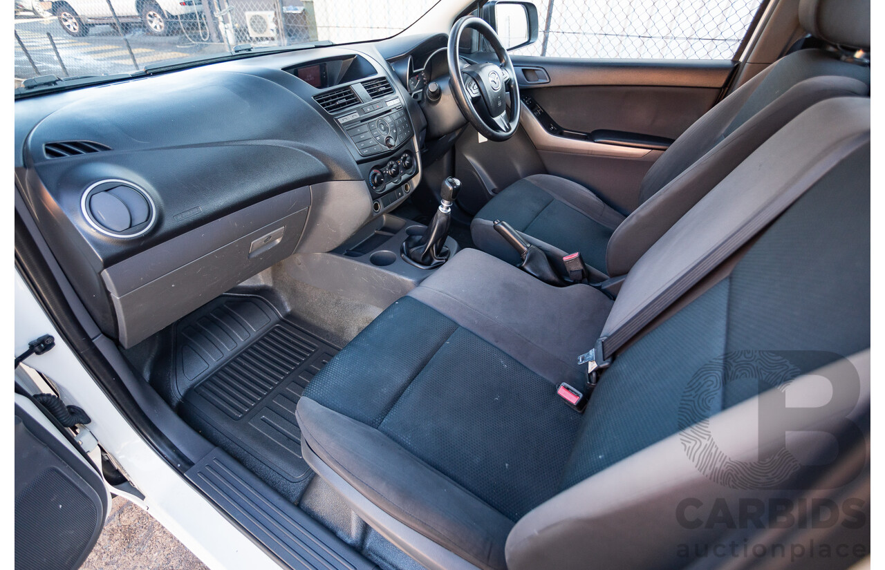 06/2017 Mazda BT-50 XT MY17 UPDATE C/Chas White Turbo Diesel 2.2L