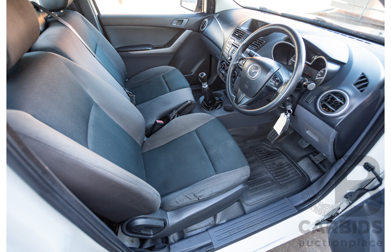 06/2017 Mazda BT-50 XT MY17 UPDATE C/Chas White Turbo Diesel 2.2L