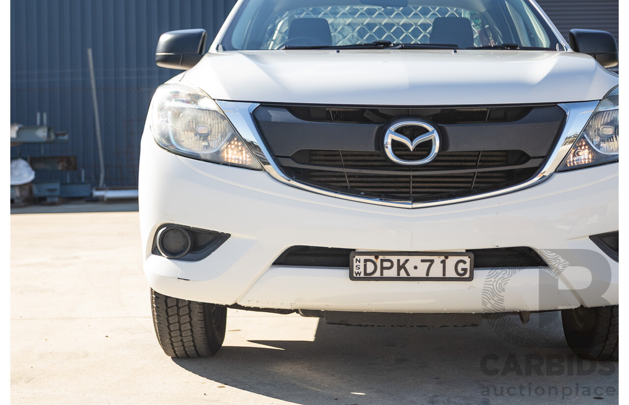 06/2017 Mazda BT-50 XT MY17 UPDATE C/Chas White Turbo Diesel 2.2L
