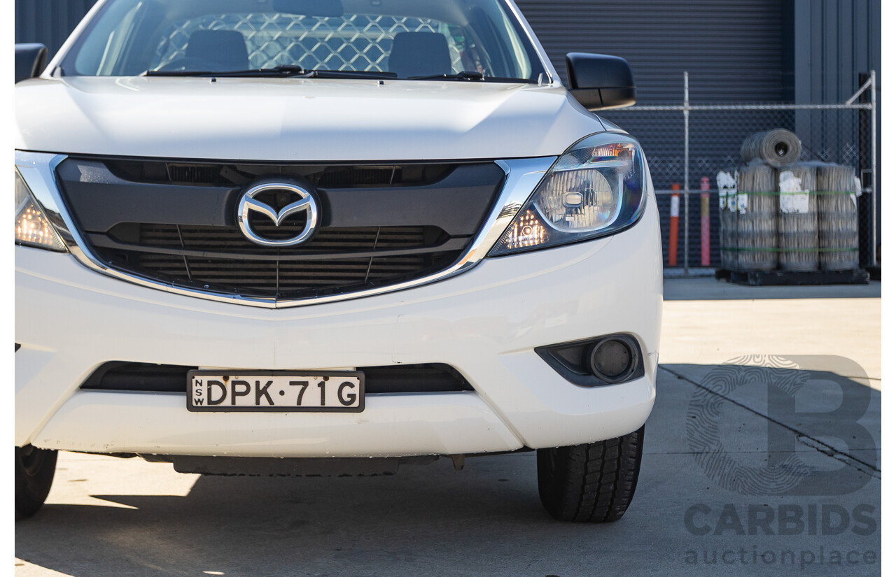 06/2017 Mazda BT-50 XT MY17 UPDATE C/Chas White Turbo Diesel 2.2L