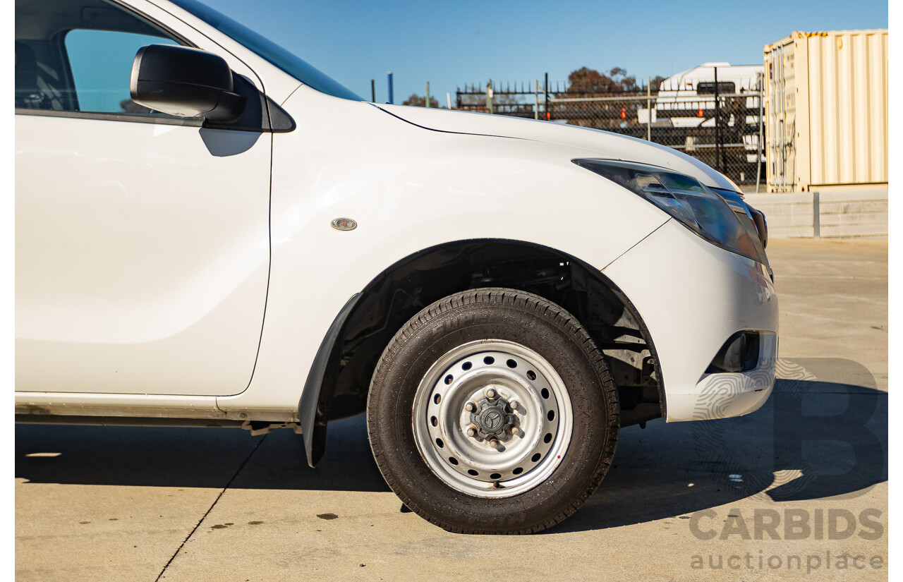 06/2017 Mazda BT-50 XT MY17 UPDATE C/Chas White Turbo Diesel 2.2L