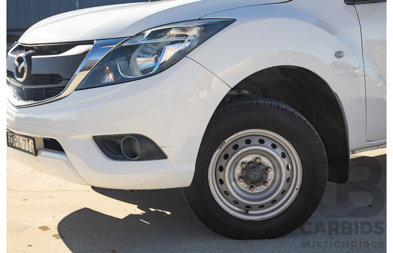 06/2017 Mazda BT-50 XT MY17 UPDATE C/Chas White Turbo Diesel 2.2L