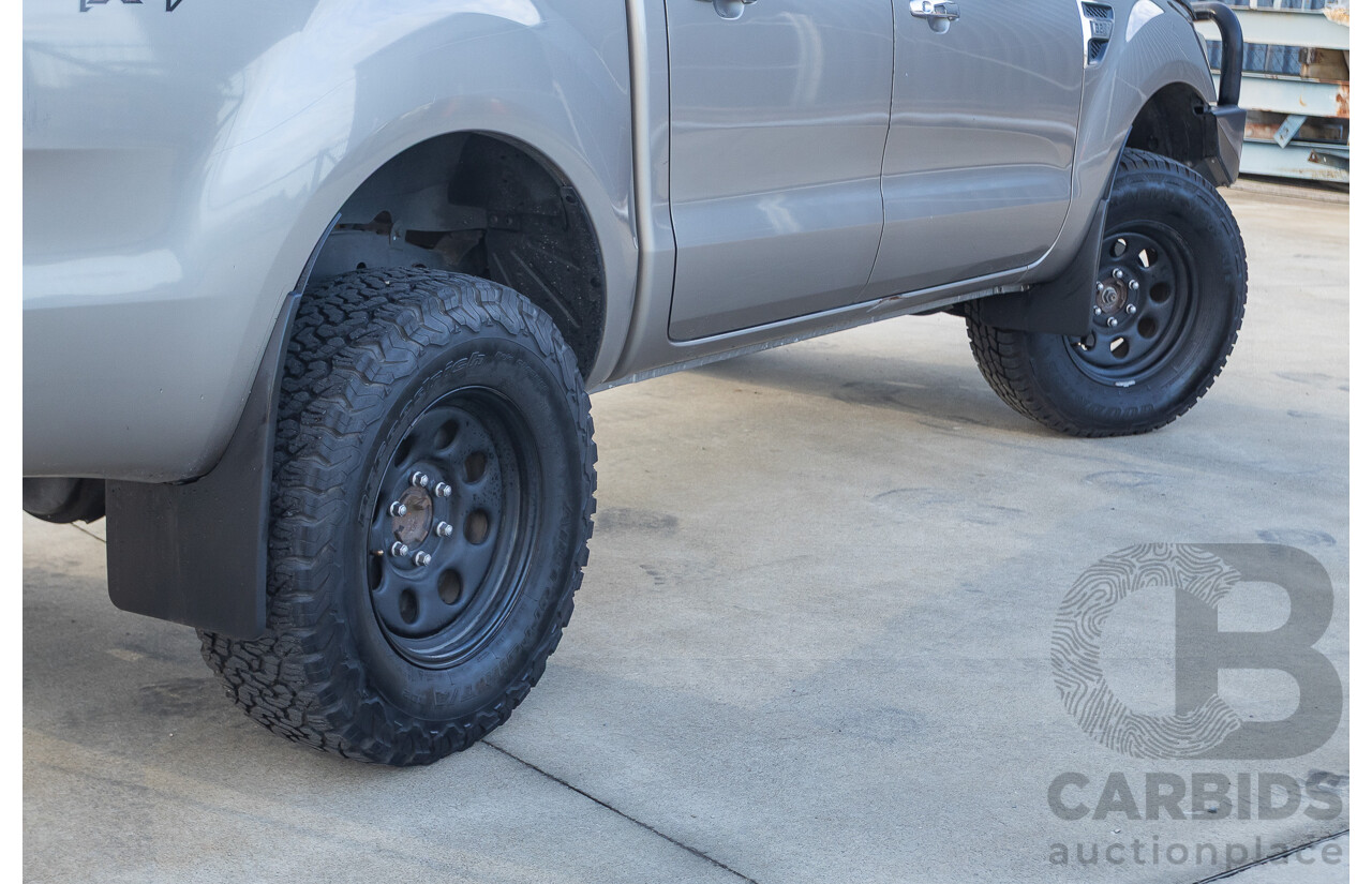 7/2013 Ford Ranger XLT 3.2 (4x4) PX Dual Cab Utility Sparkling Gold Metallic Turbo Diesel 3.2L