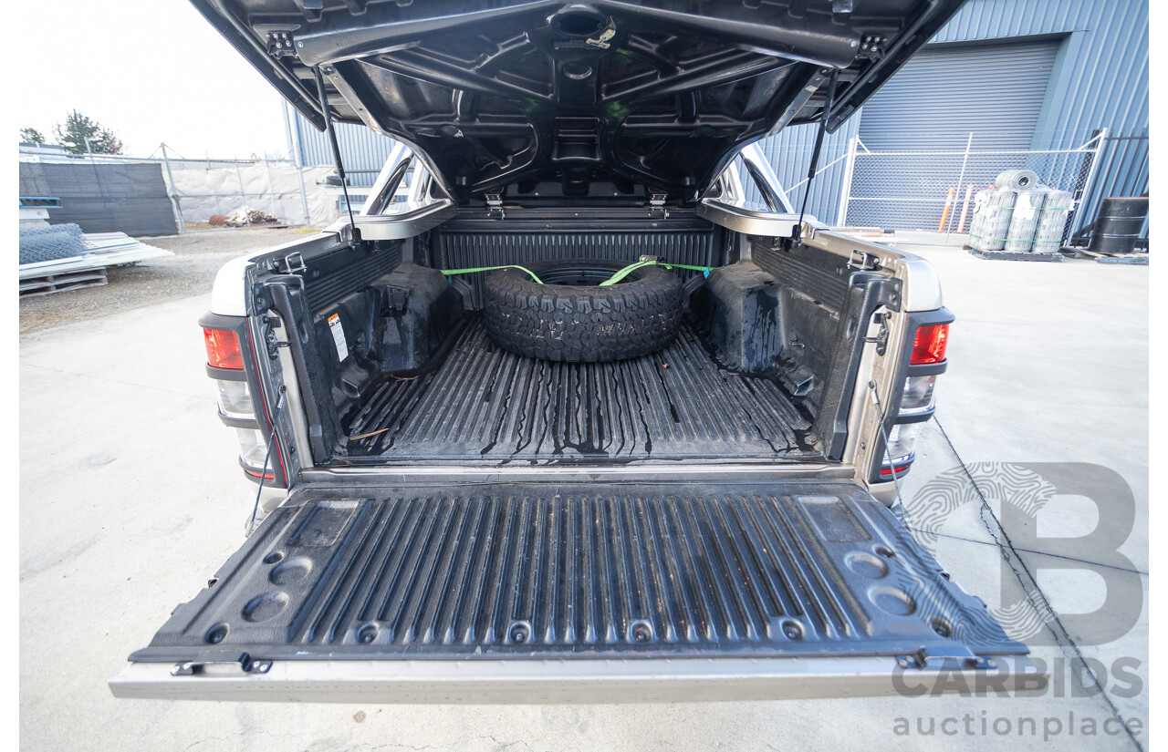 7/2013 Ford Ranger XLT 3.2 (4x4) PX Dual Cab Utility Sparkling Gold Metallic Turbo Diesel 3.2L