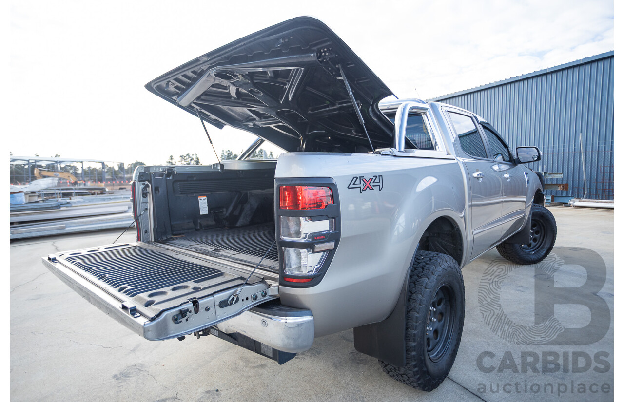 7/2013 Ford Ranger XLT 3.2 (4x4) PX Dual Cab Utility Sparkling Gold Metallic Turbo Diesel 3.2L