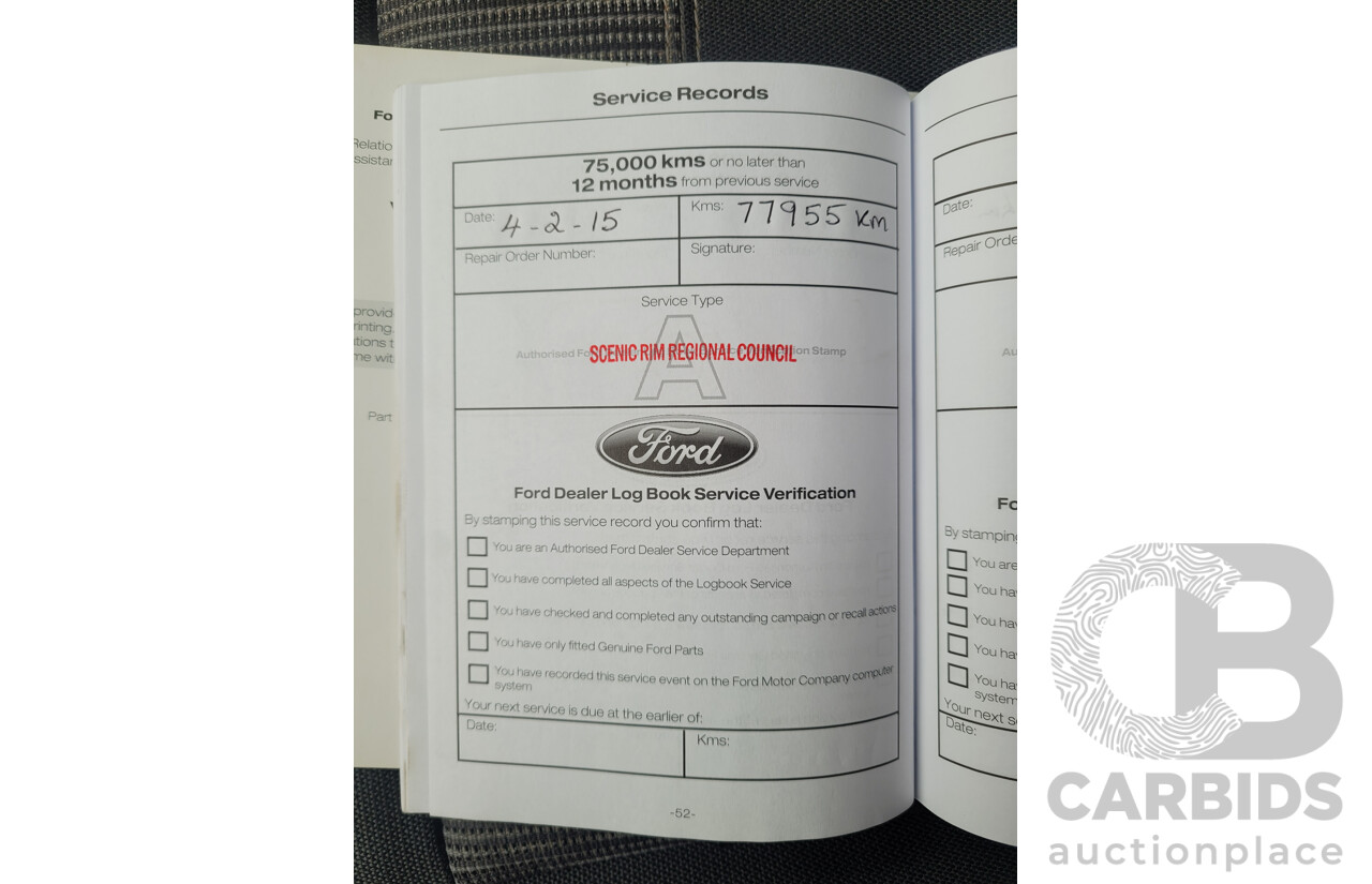 7/2013 Ford Ranger XLT 3.2 (4x4) PX Dual Cab Utility Sparkling Gold Metallic Turbo Diesel 3.2L