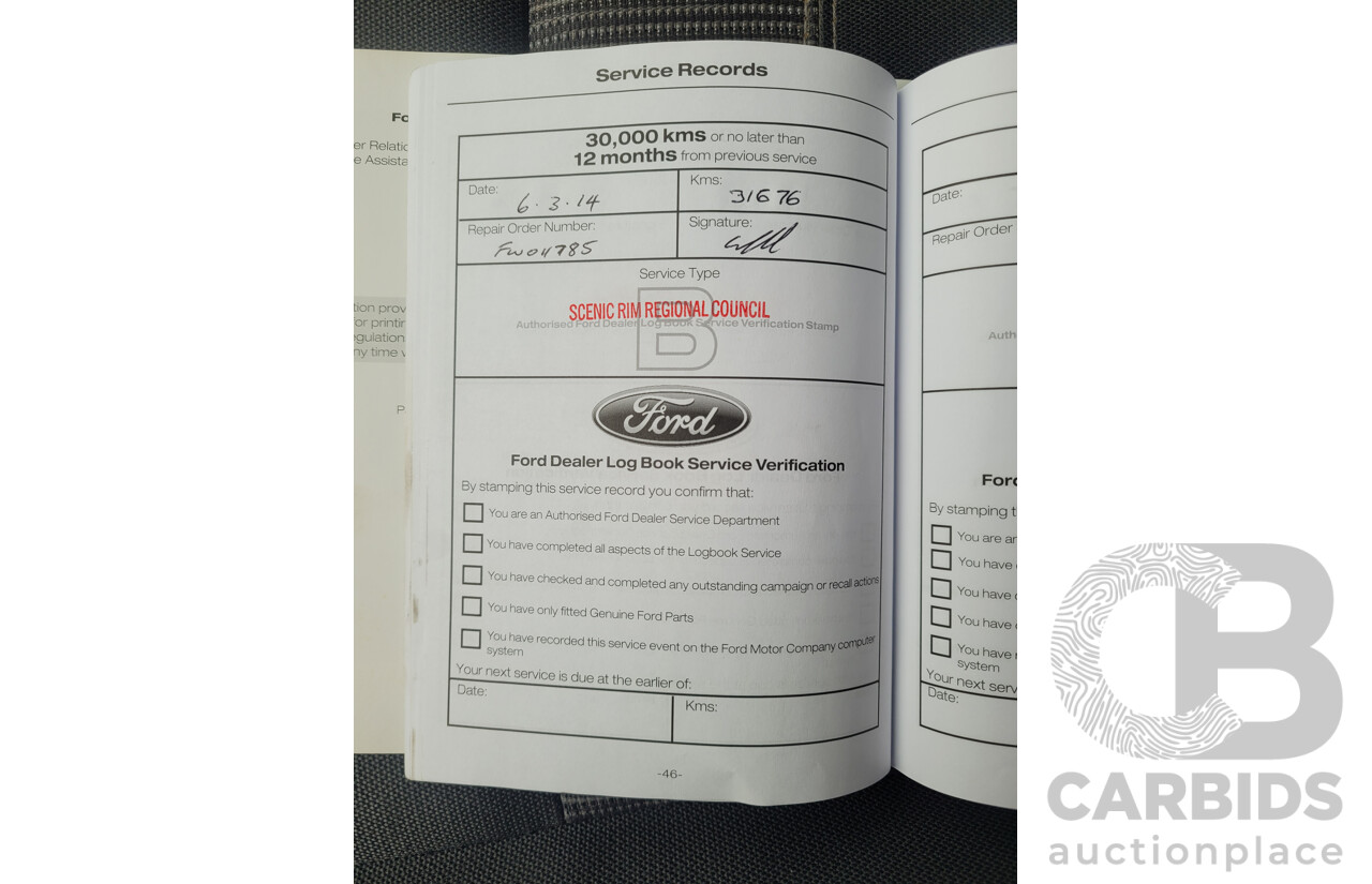 7/2013 Ford Ranger XLT 3.2 (4x4) PX Dual Cab Utility Sparkling Gold Metallic Turbo Diesel 3.2L