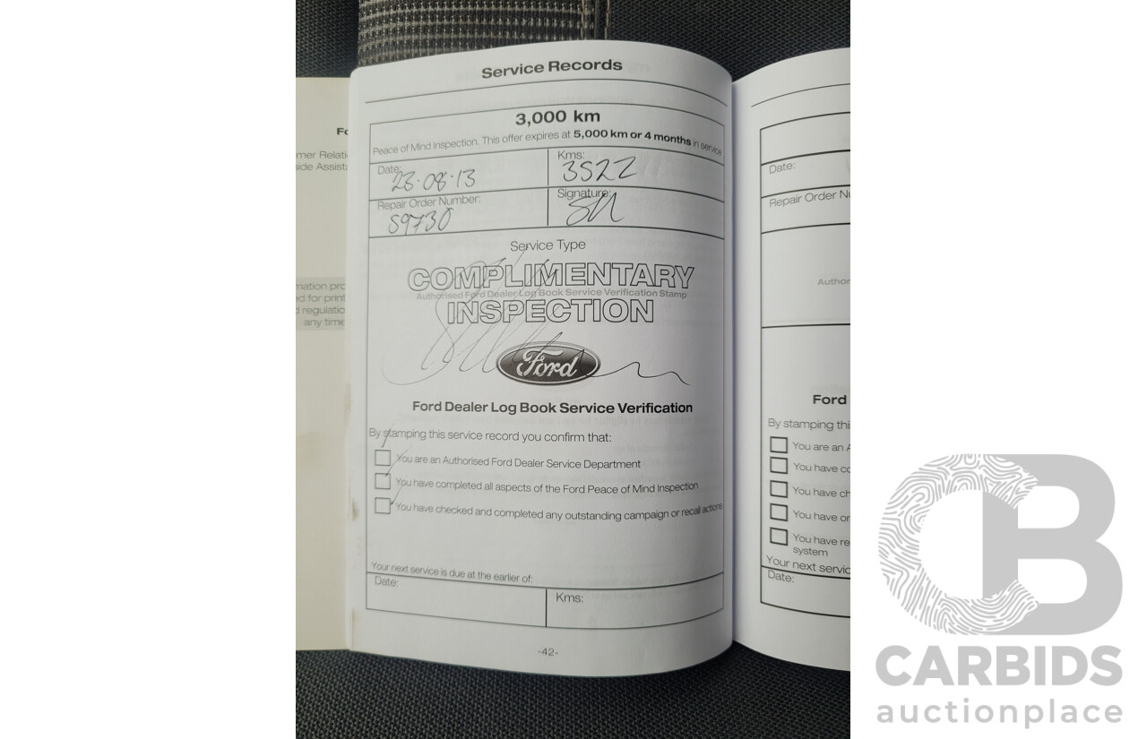 7/2013 Ford Ranger XLT 3.2 (4x4) PX Dual Cab Utility Sparkling Gold Metallic Turbo Diesel 3.2L