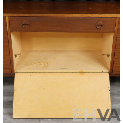Teak Veneered Single Drawer Sideboard by Moderntone Furniture