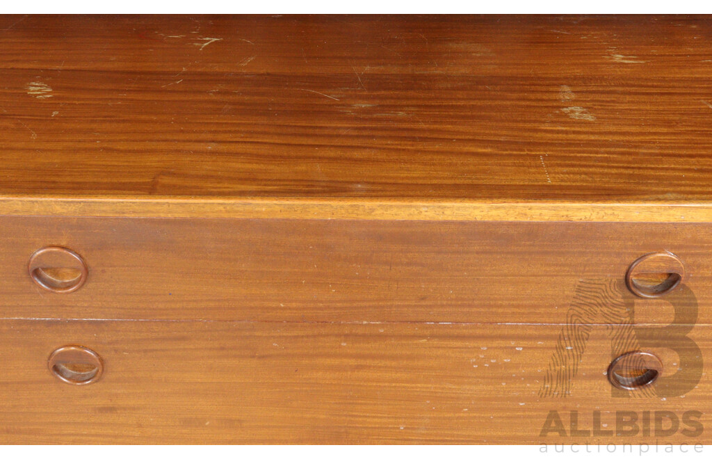 Teak Veneered Single Drawer Sideboard by Moderntone Furniture